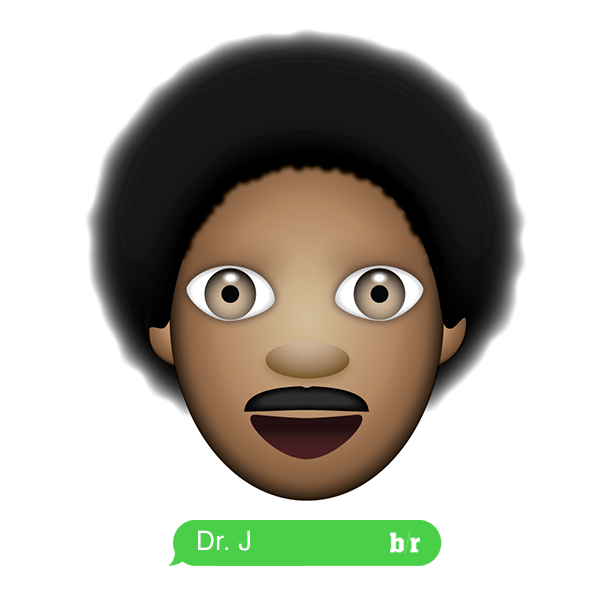 Dr. J emoji