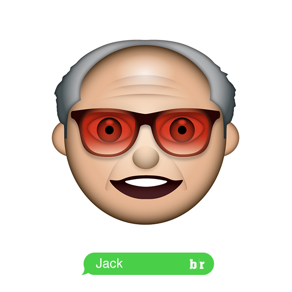 Jack Nicholson emoji