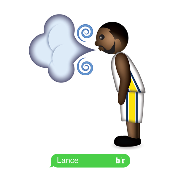 Lance Stephenson emoji