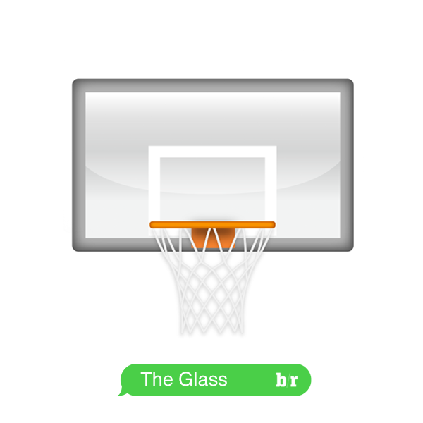 Basketball hoop emoji